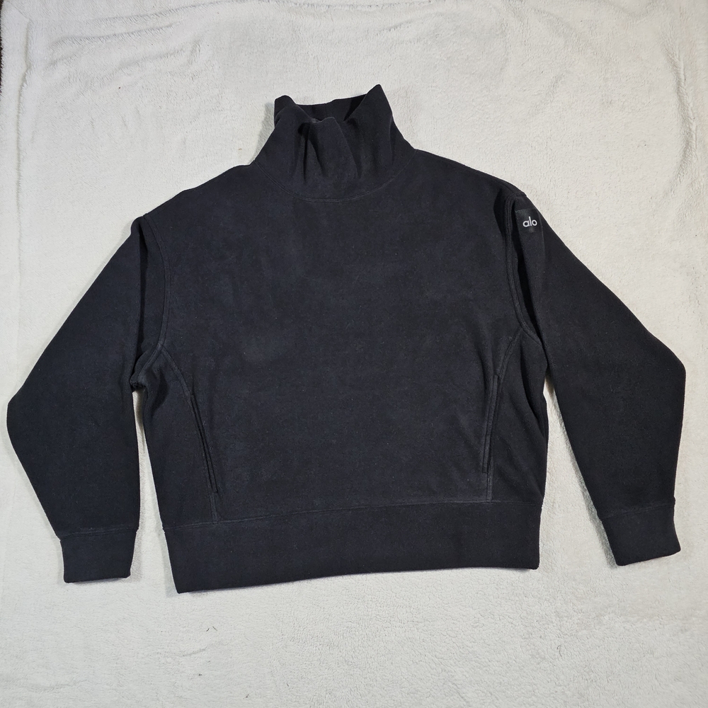 ALO Yoga Dark Turtleneck Sweater